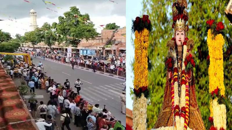 Rajasthan: घर-घर में मनायी गयी गणगौर, जयपुर के सिटी पैलेस से निकाली गयी शाही सवारी..आज भी निकलेगी